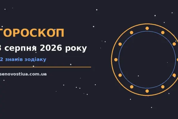 Гороскоп на 3 серпня 2026 року: важливі сигнали дня для планів і важливих справ