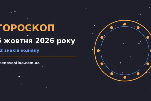Гороскоп на 6 жовтня 2026 року: важливі сигнали дня для планів і важливих справ